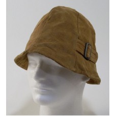 Unbranded Mujers Brown Suede Bucket Crusher w/ Buckle Hat / Cap  M (57 cm)  eb-08790511